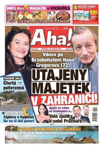 Obálka e-magazínu AHA! 19.9.2024