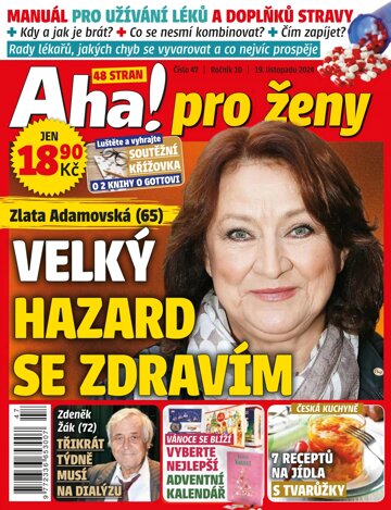 Obálka e-magazínu AHA! pro ženy 47/2024