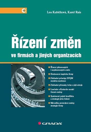 Obálka knihy Řízení změn ve firmách a jiných organizacích