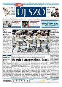 Obálka e-magazínu Új Szó 25.8.2014