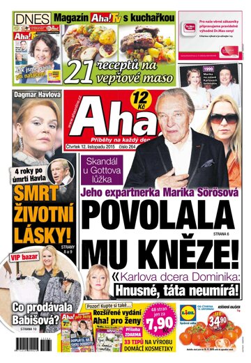 Obálka e-magazínu AHA! 12.11.2015