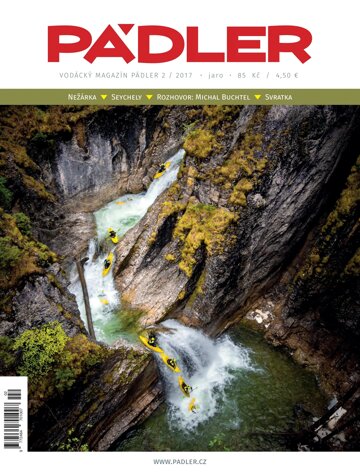 Obálka e-magazínu Pádler 2/2017