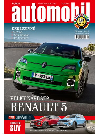 Obálka e-magazínu Automobil 11/2024