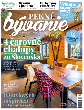 Obálka e-magazínu Pekné bývanie 12/20.01.202425