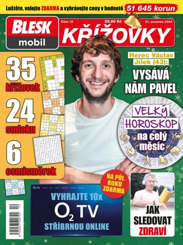 Obálka e-magazínu BleskMobil křížovky 12/2024