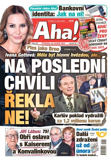 Obálka e-magazínu AHA! 27.1.2025