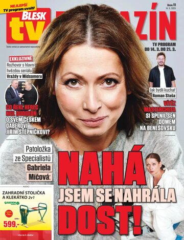 Obálka e-magazínu Blesk Tv magazín - 14.03.2025