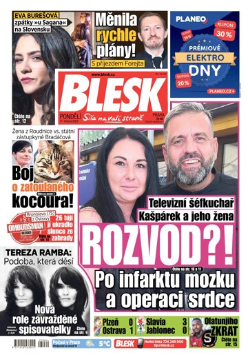 Obálka e-magazínu Blesk 17.3.2025