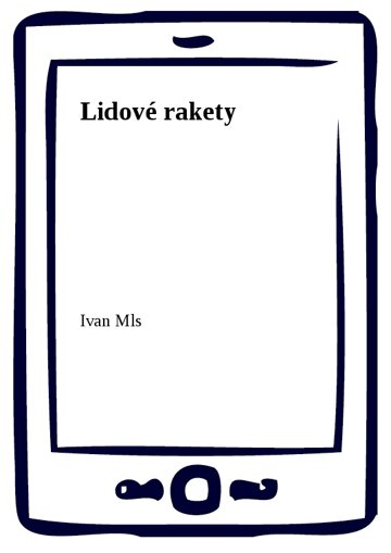 Obálka knihy Lidové rakety