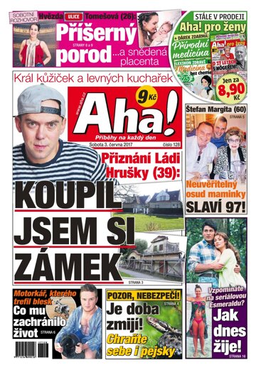 Obálka e-magazínu AHA! 3.6.2017