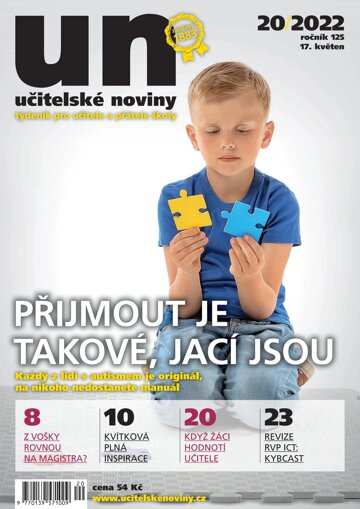 Obálka e-magazínu Učitelské noviny 20/2022