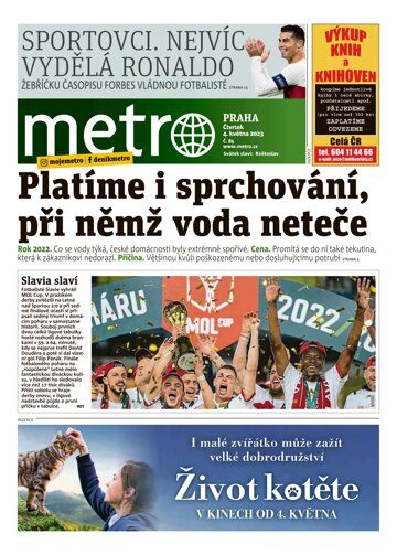 Obálka e-magazínu deník METRO 4.5.2023