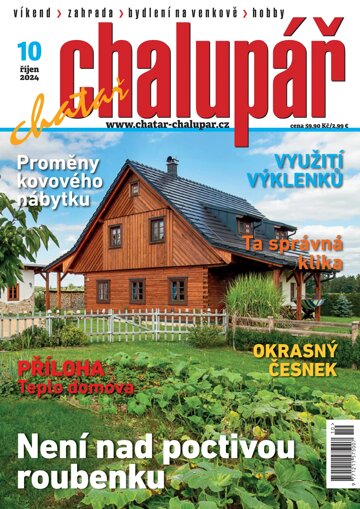 Obálka e-magazínu Chatař Chalupář 10/2024