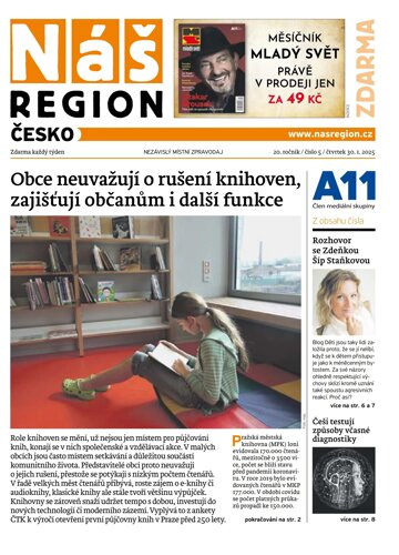 Obálka e-magazínu Náš Region - Česko 5/2025