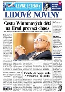 Obálka e-magazínu Lidové noviny 23.10.2014