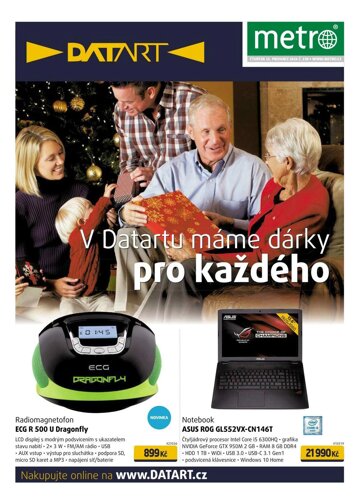 Obálka e-magazínu deník METRO 15.12.2016