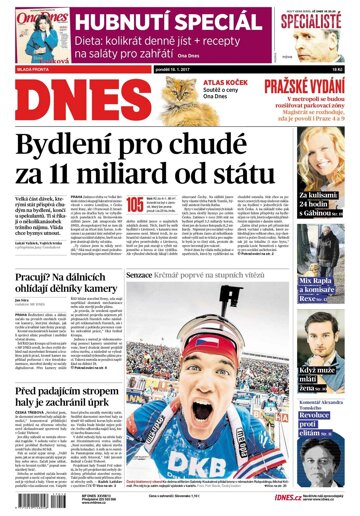 Obálka e-magazínu MF Dnes 16.1.2017