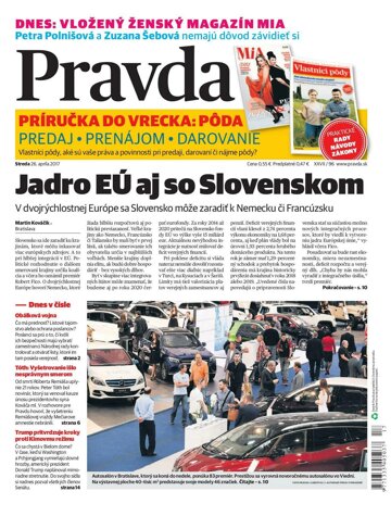 Obálka e-magazínu Pravda 26. 4. 2017