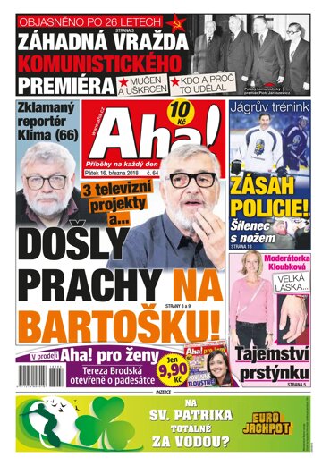 Obálka e-magazínu AHA! 16.3.2018