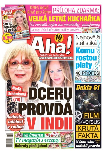 Obálka e-magazínu AHA! 5.6.2018