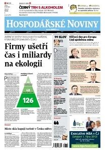 Obálka e-magazínu Hospodářské noviny 178 - 12.9.2012 n