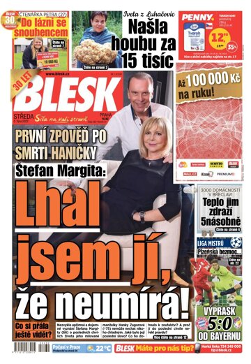 Obálka e-magazínu Blesk 5.10.2022