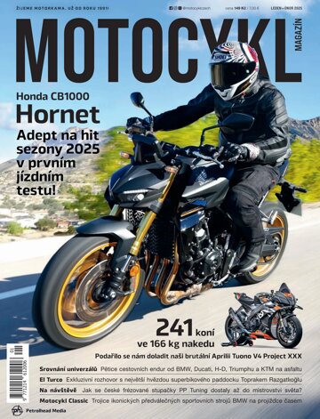 Obálka e-magazínu Motocykl 1+2/2025