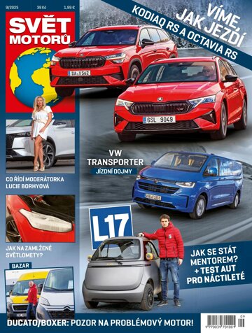 Obálka e-magazínu Svět motorů 9/2025