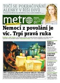 Obálka e-magazínu deník METRO 7.8.2014