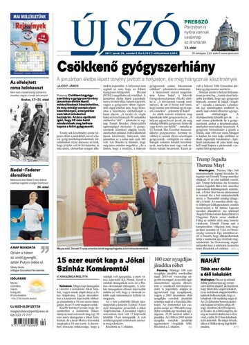 Obálka e-magazínu Új Szó 28.1.2017