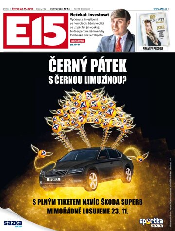 Obálka e-magazínu E15 22.11.2018