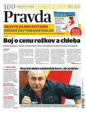 Obálka e-magazínu Pravda 1. 2. 2021