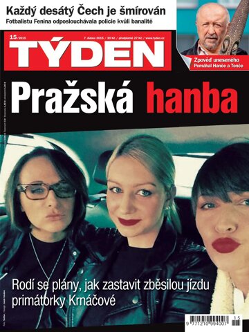 Obálka e-magazínu Týden 15/2015