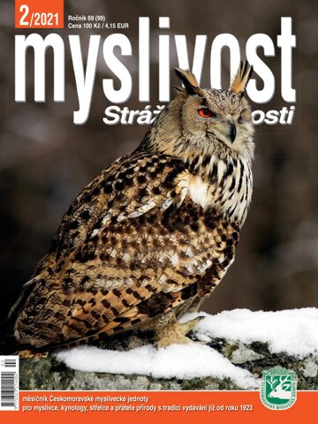 Obálka e-magazínu Myslivost 2/2021