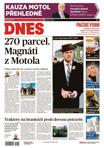 Obálka e-magazínu MF Dnes 28.2.2025