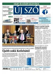 Obálka e-magazínu Új Szó 29.1.2014