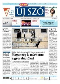 Obálka e-magazínu Új Szó 5.8.2014