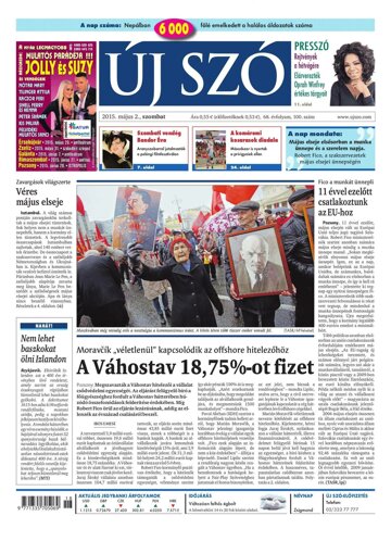 Obálka e-magazínu Új Szó 2.5.2015