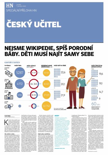 Obálka e-magazínu Hospodářské noviny - příloha 235 - 7.12.2020 Český učitel