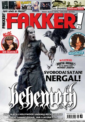 Obálka e-magazínu Časopis Fakker! 6/2016