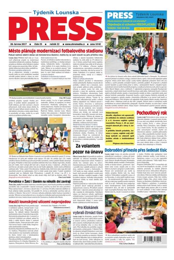 Obálka e-magazínu Lounský press 25/2017