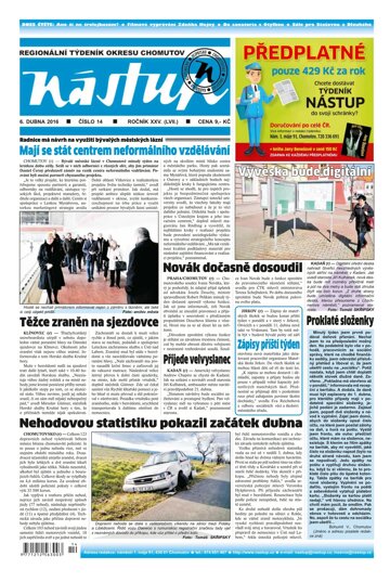 Obálka e-magazínu Nástup 14/2016