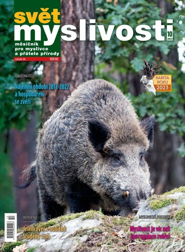 Obálka e-magazínu SVĚT MYSLIVOSTI 10/2023