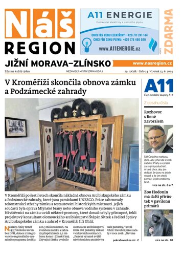 Obálka e-magazínu Náš Region - Jižní Morava/Zlínsko 24/2024