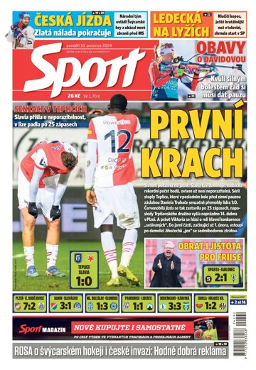 Obálka e-magazínu Sport 16.12.2024