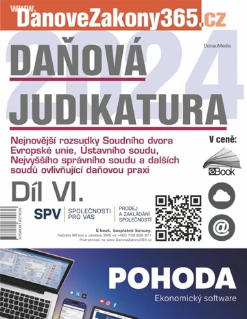 Obálka knihy Daňová judikatura (VI.)