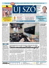 Obálka e-magazínu Új Szó 30.8.2014