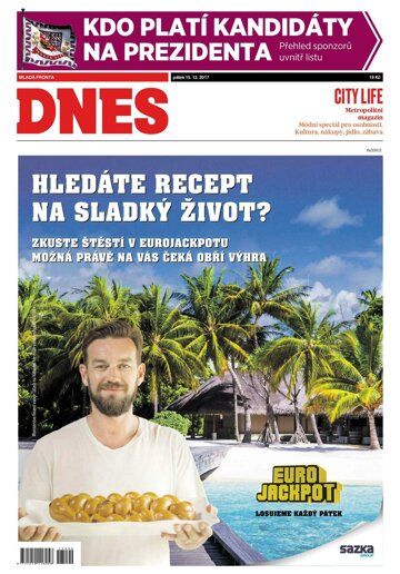 Obálka e-magazínu MF Dnes 15.12.2017