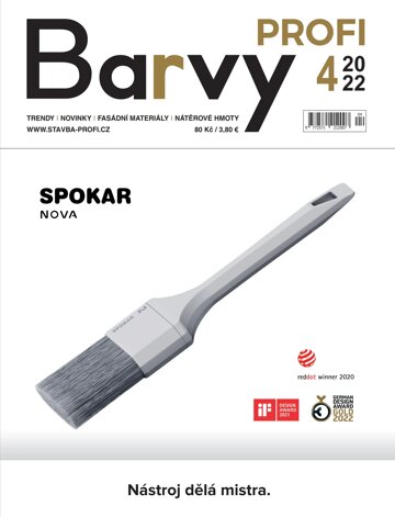 Obálka e-magazínu BARVY Profi 4/2022