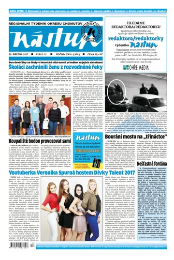 Obálka e-magazínu Nástup 12/2017